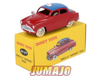 DT422 1/43 réédition DINKY TOYS Atlas : 24UT SIMCA 9 Aronde TAXI