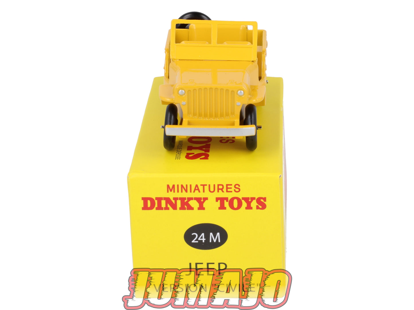 DT423 1/43 réédition DINKY TOYS Atlas : 24M JEEP Civile