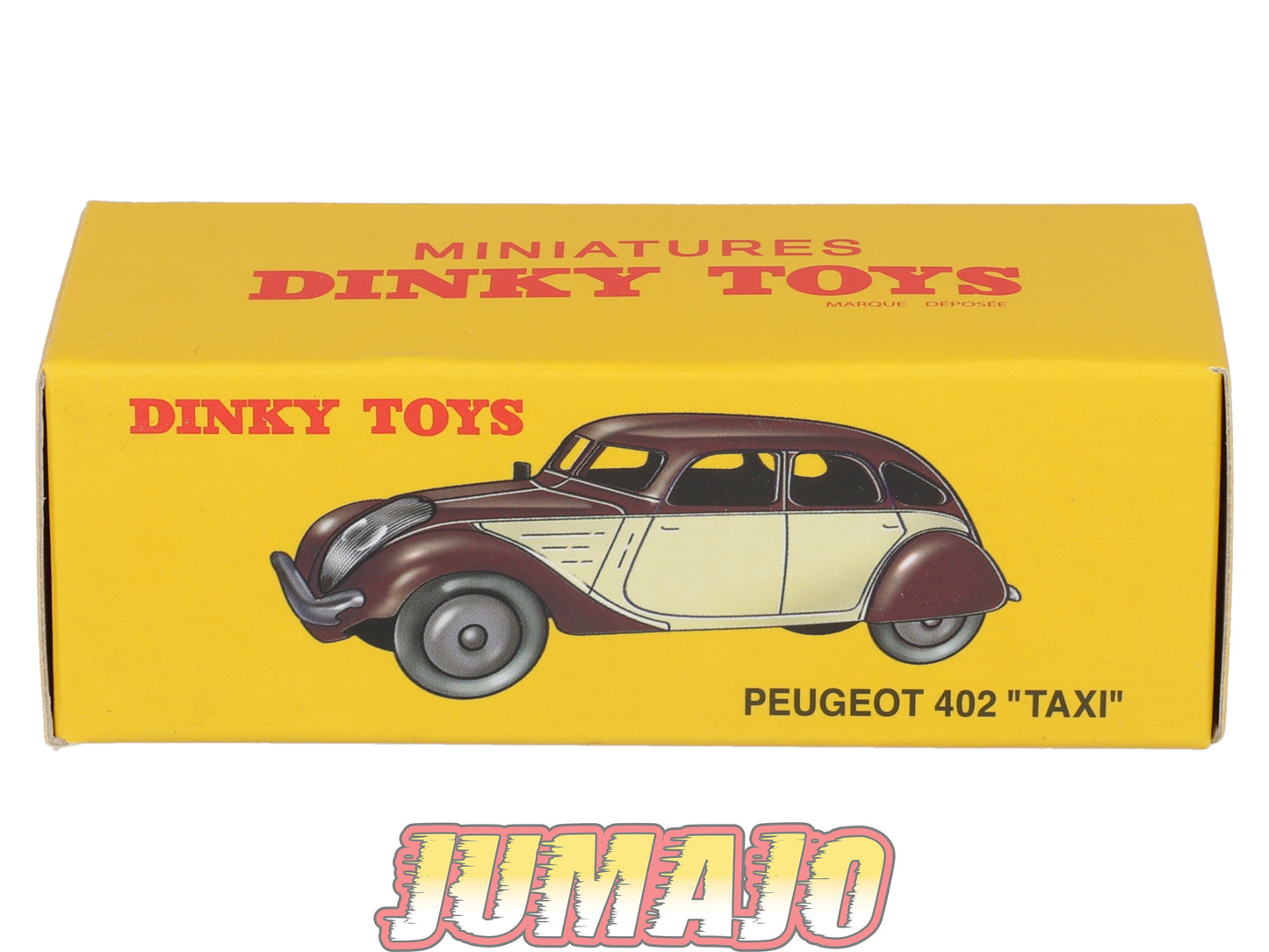 DT424 1/43 réédition DINKY TOYS Atlas : 24L PEUGEOT 402 Taxi