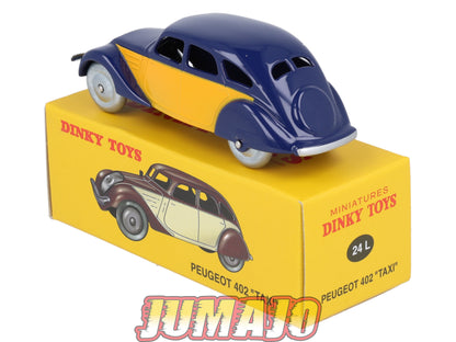 DT424 1/43 réédition DINKY TOYS Atlas : 24L PEUGEOT 402 Taxi