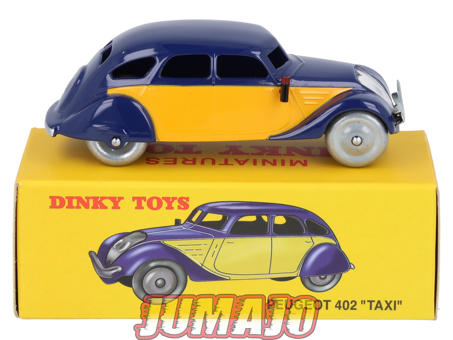 DT424 1/43 réédition DINKY TOYS Atlas : 24L PEUGEOT 402 Taxi