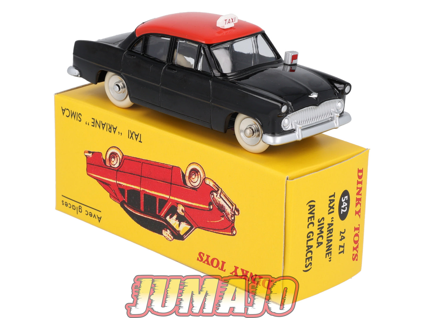 DT428 1/43 réédition DINKY TOYS Atlas : 542 24ZT Simca Taxi Ariane