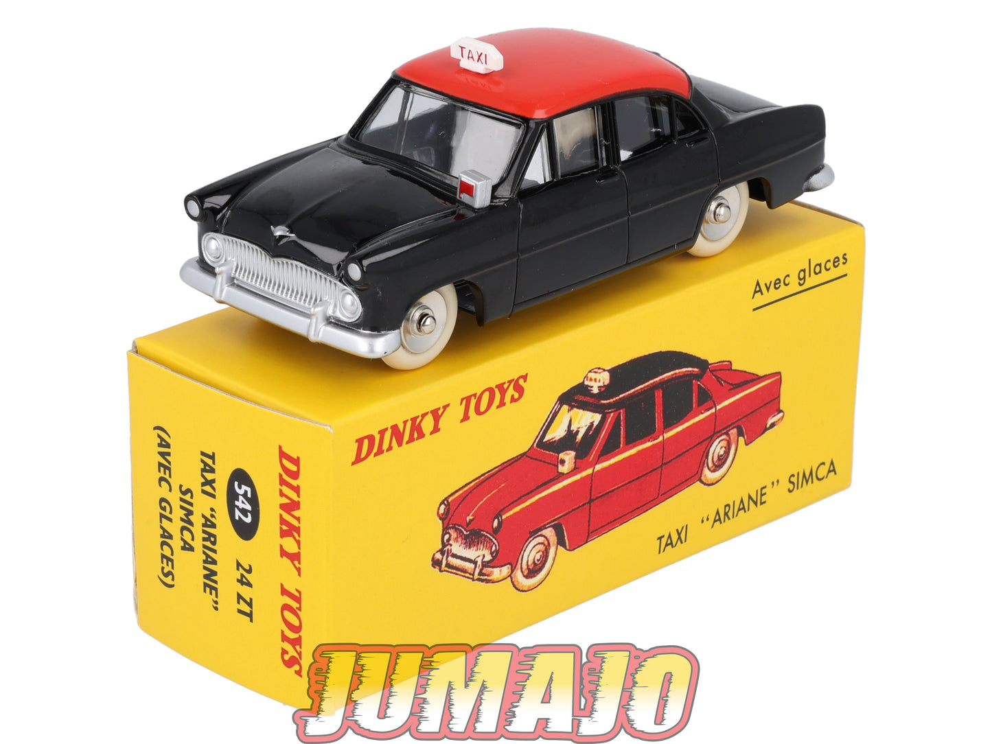 DT428 1/43 réédition DINKY TOYS Atlas : 542 24ZT Simca Taxi Ariane