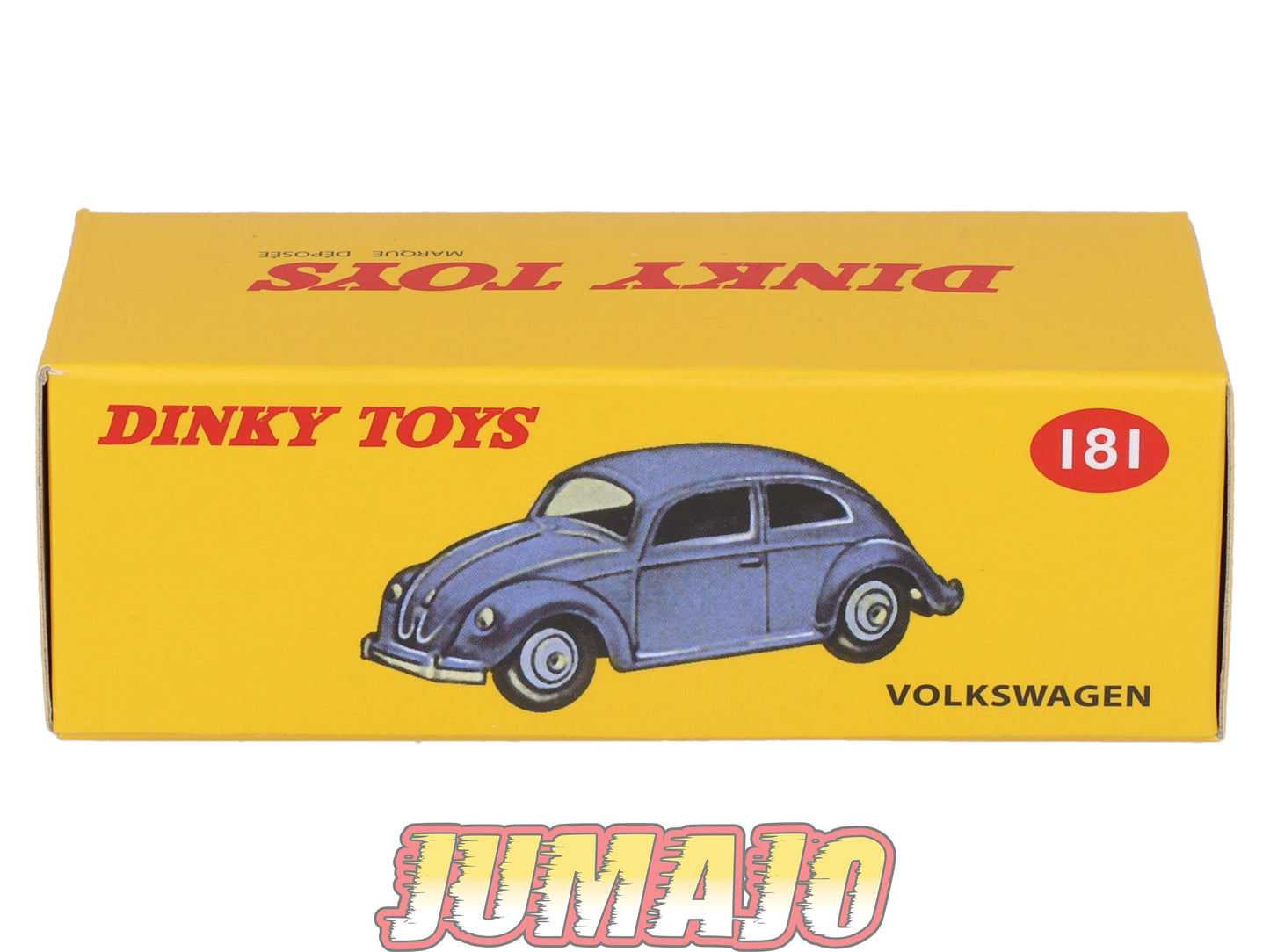 DT429 1/43 réédition DINKY TOYS Atlas : 181 Volkswagen bleu