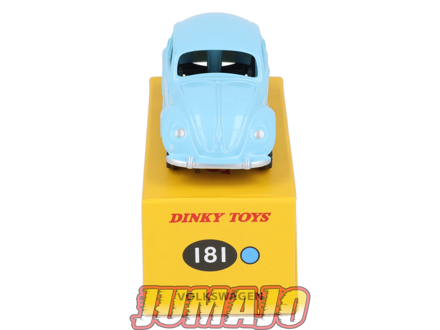 DT429 1/43 réédition DINKY TOYS Atlas : 181 Volkswagen bleu