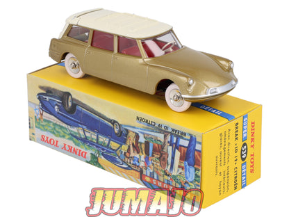 DT430 1/43 réédition DINKY TOYS Atlas : 539 CITROEN Break ID 19