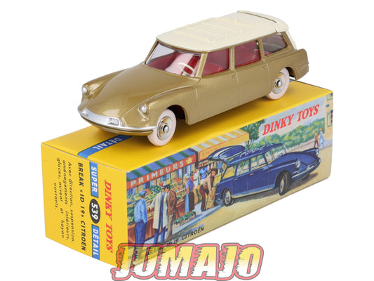 DT430 1/43 réédition DINKY TOYS Atlas : 539 CITROEN Break ID 19