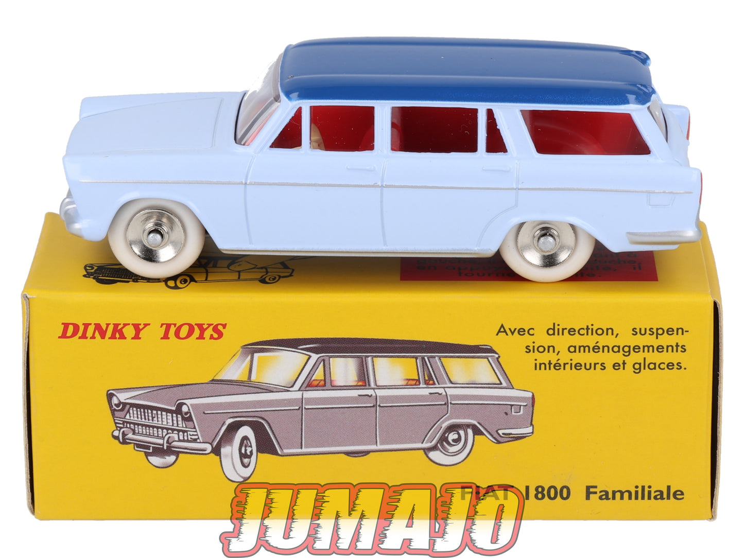 DT431 1/43 réédition DINKY TOYS Atlas : 548 FIAT 1800 Familiale