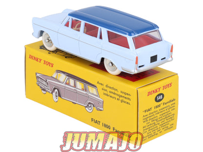 DT431 1/43 réédition DINKY TOYS Atlas : 548 FIAT 1800 Familiale