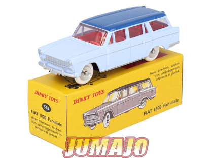 DT431 1/43 réédition DINKY TOYS Atlas : 548 FIAT 1800 Familiale