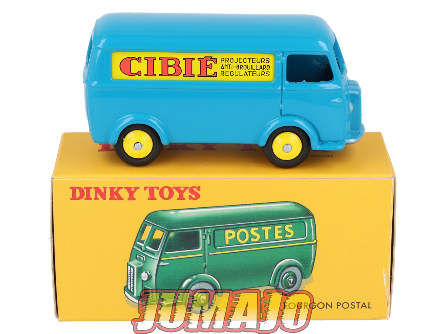 DT432 1/43 réédition DINKY TOYS Atlas : 25BV Fourgon postal