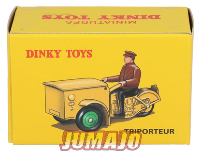 DT433 1/43 réédition DINKY TOYS Atlas : 14 Triporteur jaune