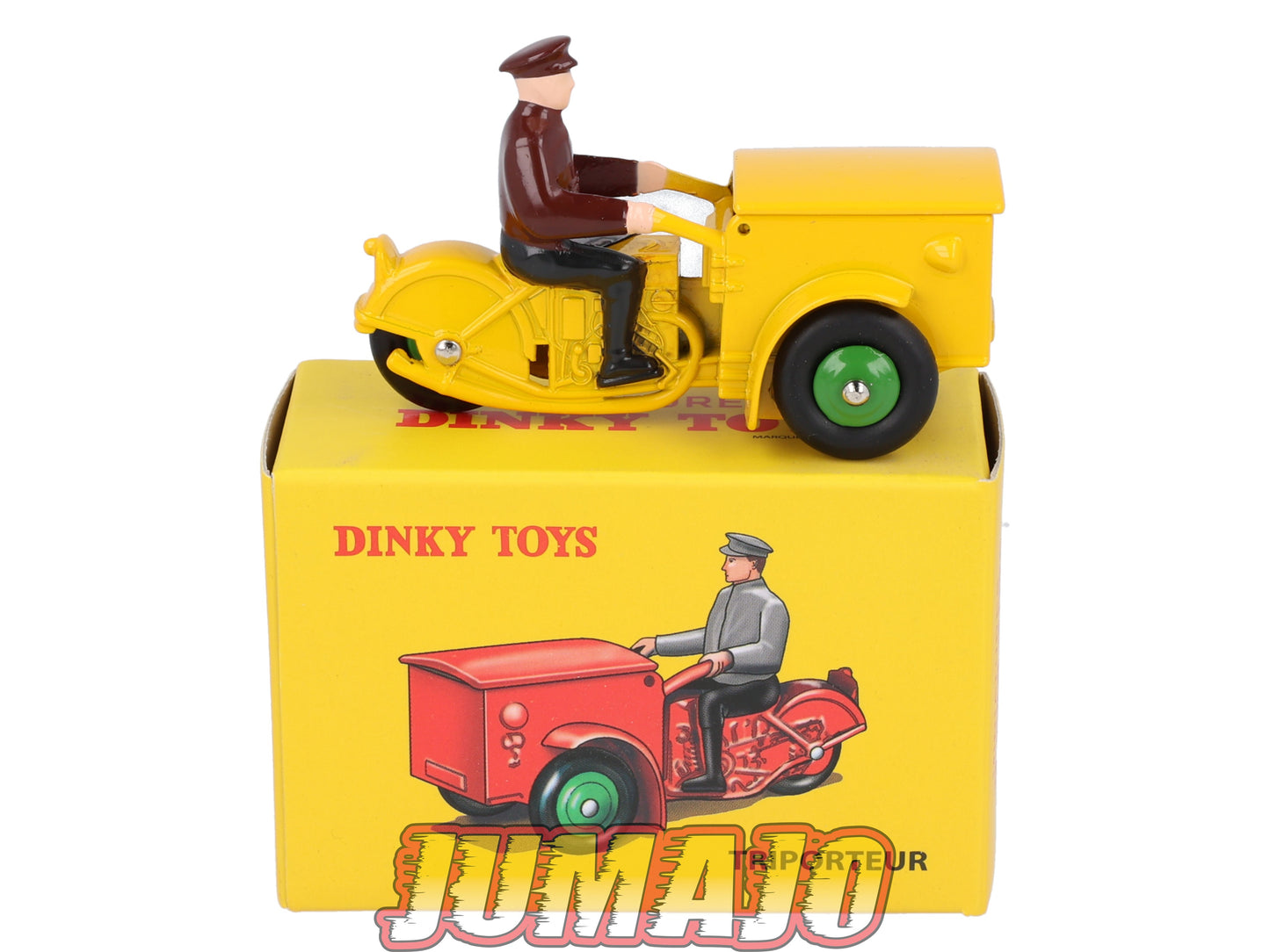 DT433 1/43 réédition DINKY TOYS Atlas : 14 Triporteur jaune