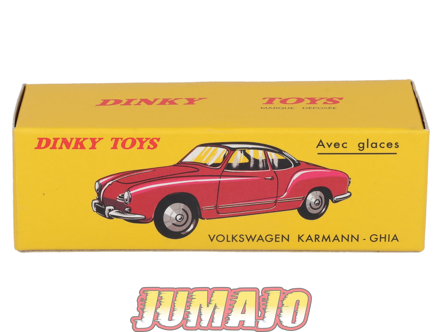 DT434 1/43 réédition DINKY TOYS Atlas : 24M VOLKSWAGEN Karmann Ghia rouge