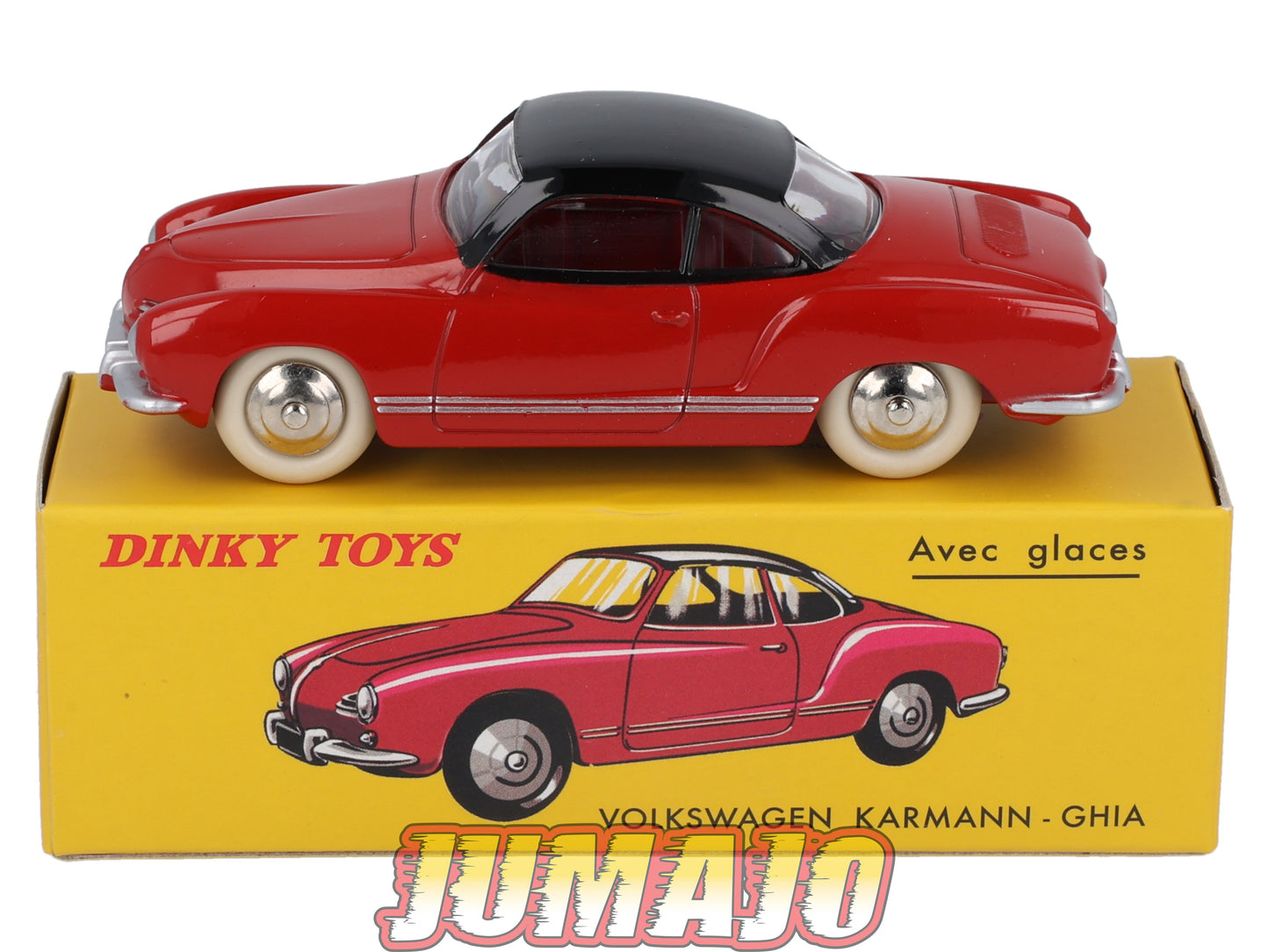 DT434 1/43 réédition DINKY TOYS Atlas : 24M VOLKSWAGEN Karmann Ghia rouge