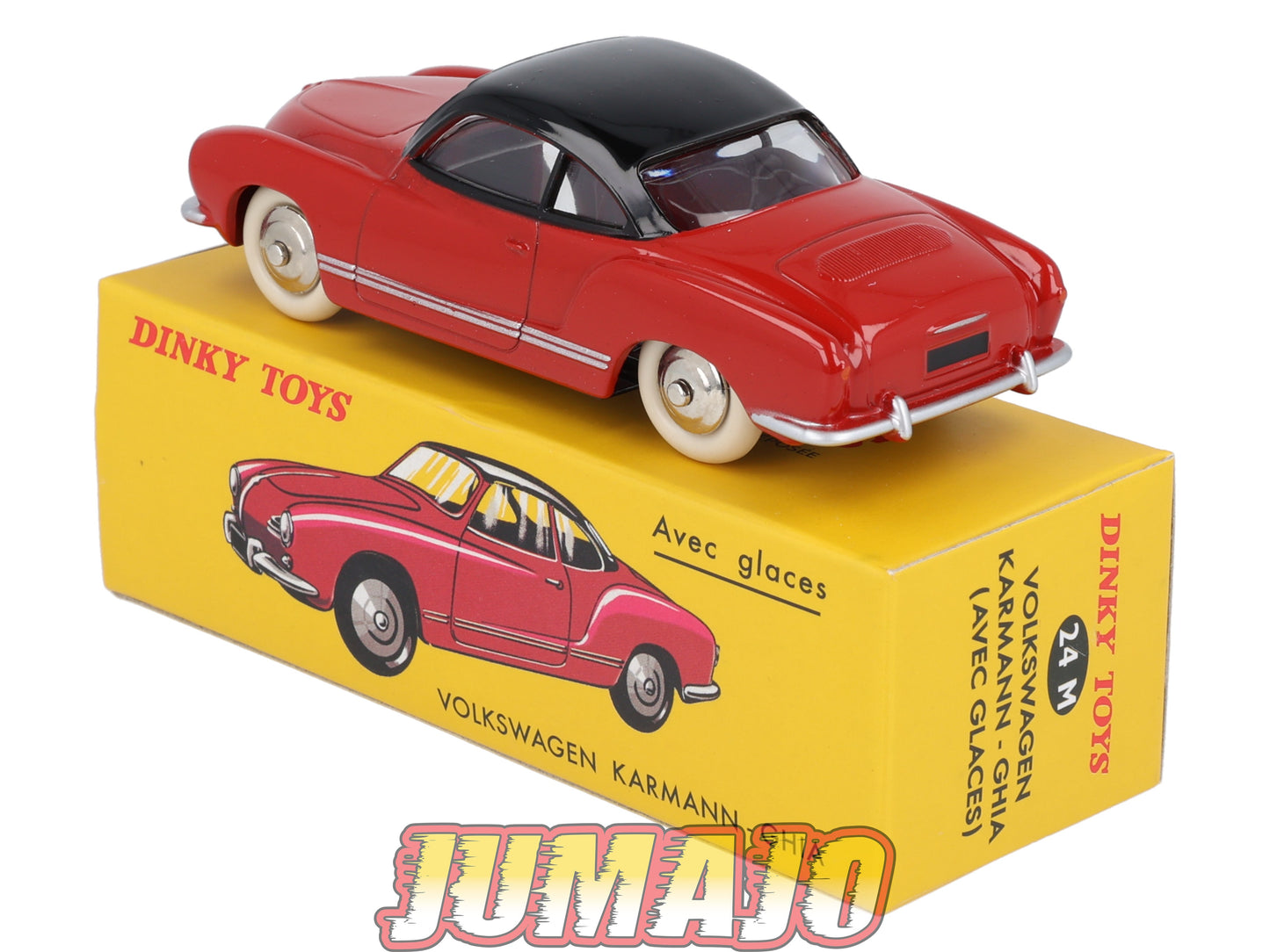 DT434 1/43 réédition DINKY TOYS Atlas : 24M VOLKSWAGEN Karmann Ghia rouge