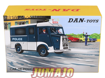 DT67 1/43 réédition DINKY TOYS Atlas : 078 HY Dan toys Citroen Car de police secours