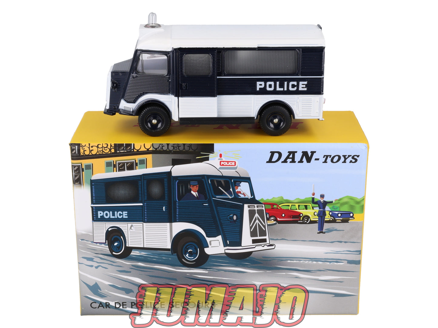 DT67 1/43 réédition DINKY TOYS Atlas : 078 HY Dan toys Citroen Car de police secours