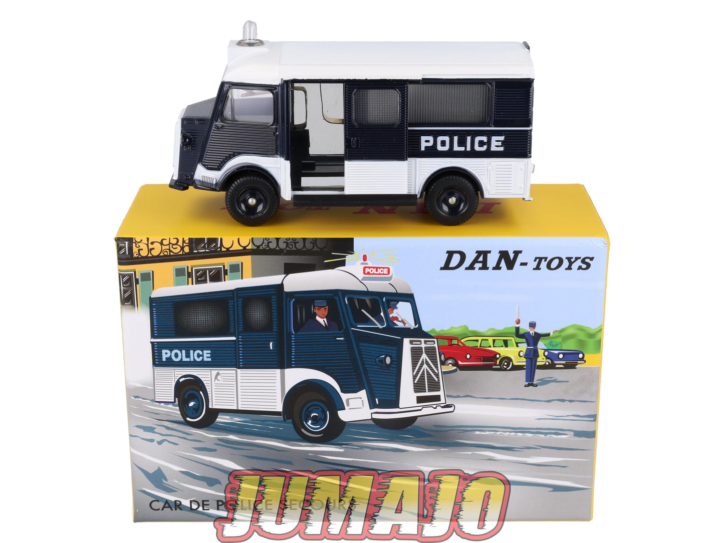 DT67 1/43 réédition DINKY TOYS Atlas : 078 HY Dan toys Citroen Car de police secours