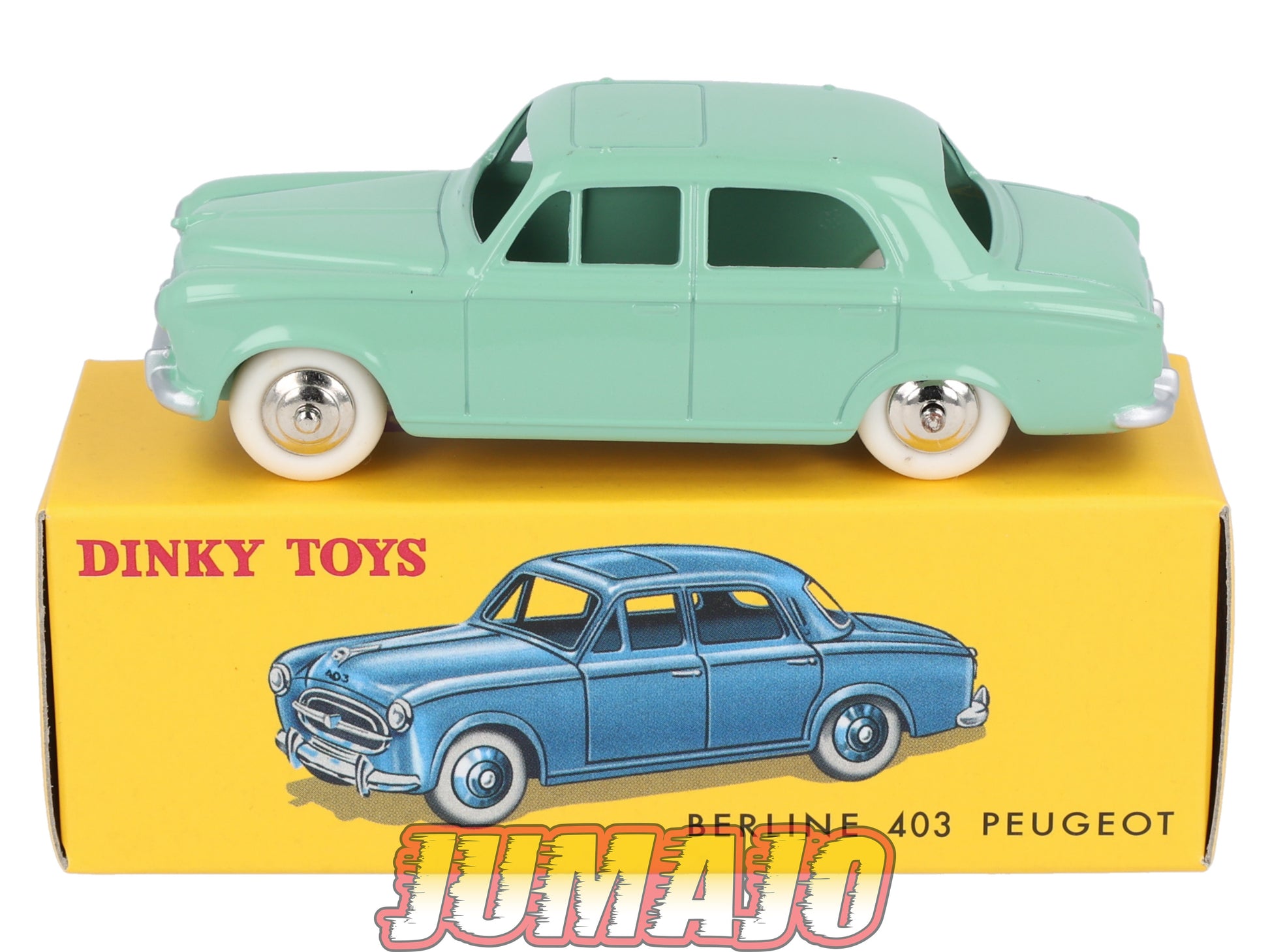 DINKY TOYS FRANCE. PEUGEOT 403. Ref: 24 B. + Boite. (noir DINKY TOYS FRANCE. PEUGEOT 403. Ref: 24 B. + Boite. (noir