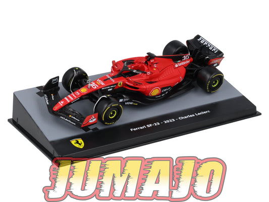 F1F102 Voiture 1/43 CENTAURIA Formule 1 FERRARI SF-23 2023 #16 C Leclerc
