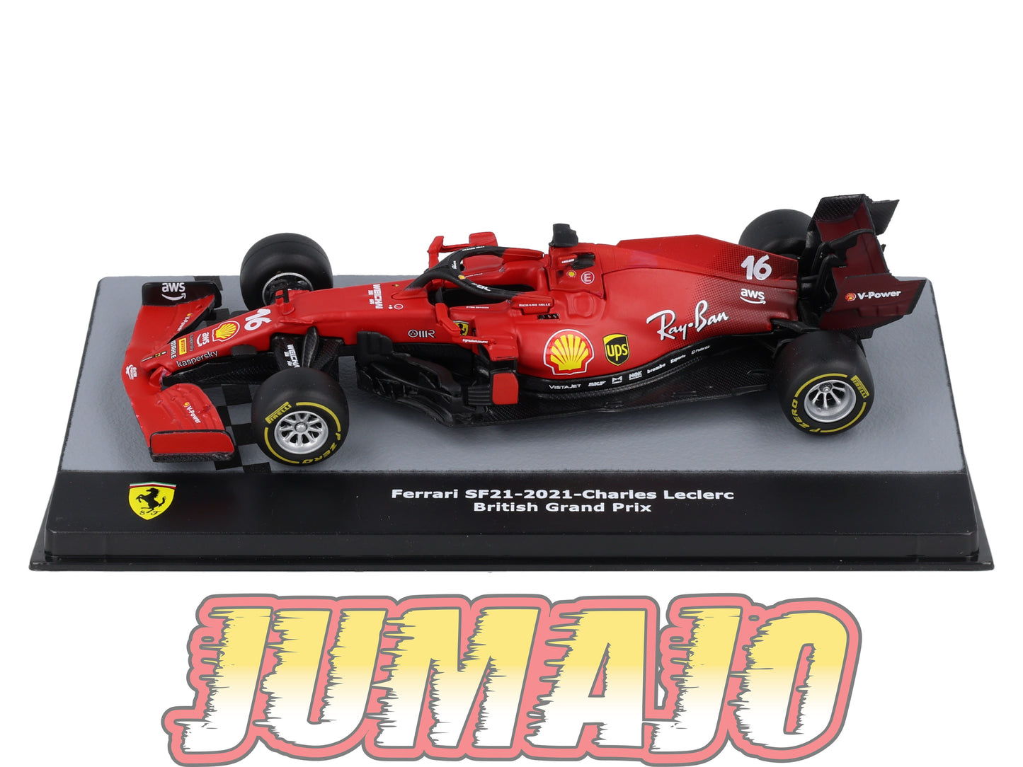 F1F104 Voiture 1/43 CENTAURIA Formule 1 Ferrari : FERRARI SF21-2021 #16 C.Leclerc British Gp