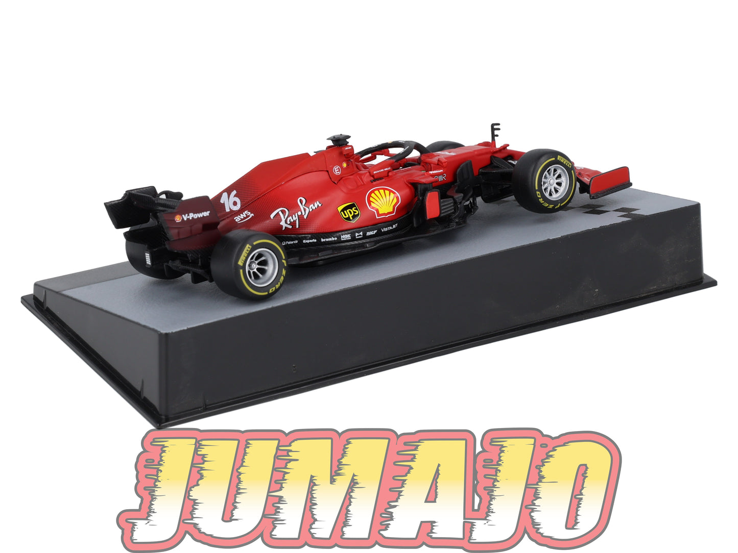 F1F104 Voiture 1/43 CENTAURIA Formule 1 Ferrari : FERRARI SF21-2021 #16 C.Leclerc British Gp