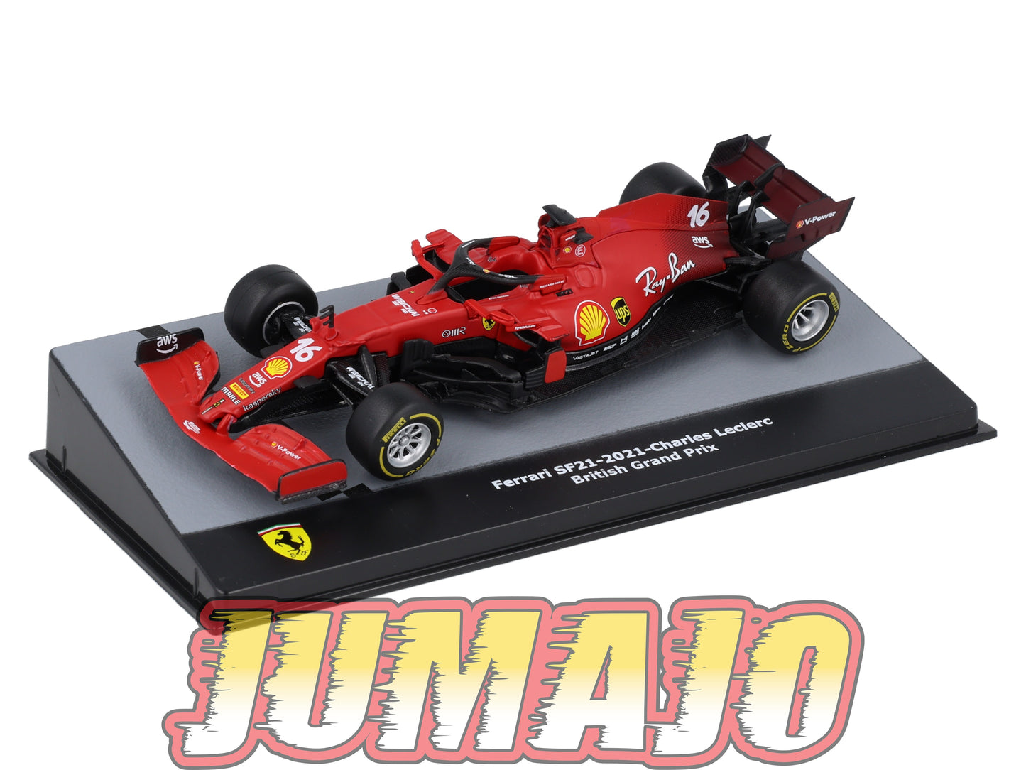 F1F104 Voiture 1/43 CENTAURIA Formule 1 Ferrari : FERRARI SF21-2021 #16 C.Leclerc British Gp