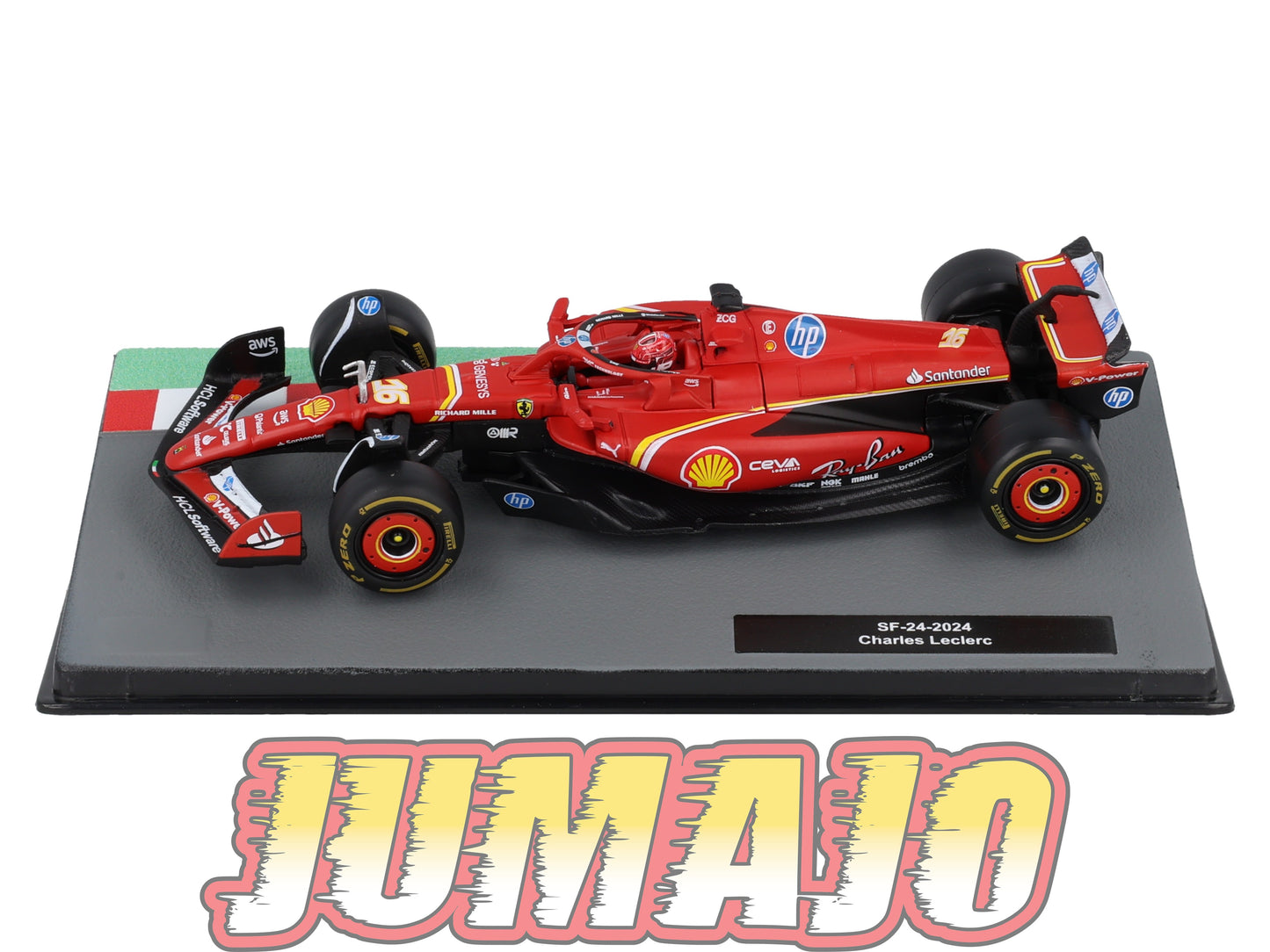 F1F107 Voiture 1/43 CENTAURIA Formule 1 FERRARI SF-24-2024 C Leclerc