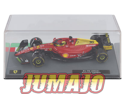 F1F106 Voiture 1/43 CENTAURIA Formule 1 FERRARI F1-75 2022 #16 C Leclerc