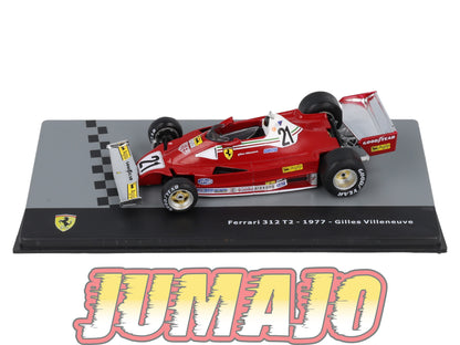 F1F14 Voiture 1/43 CENTAURIA Formule 1 FERRARI 312 T2 1977 #21 G Villeneuve