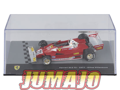 F1F14 Voiture 1/43 CENTAURIA Formule 1 FERRARI 312 T2 1977 #21 G Villeneuve