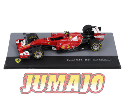 F1F15 Voiture 1/43 CENTAURIA Formule 1 FERRARI F14 T 2014 #7 K Raikkonen