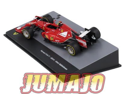 F1F15 Voiture 1/43 CENTAURIA Formule 1 FERRARI F14 T 2014 #7 K Raikkonen