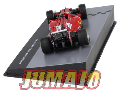 F1F15 Voiture 1/43 CENTAURIA Formule 1 FERRARI F14 T 2014 #7 K Raikkonen