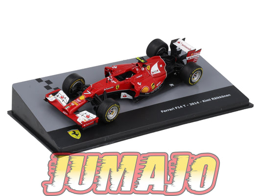 F1F15 Voiture 1/43 CENTAURIA Formule 1 FERRARI F14 T 2014 #7 K Raikkonen
