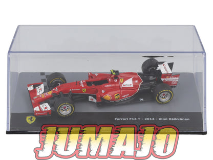F1F15 Voiture 1/43 CENTAURIA Formule 1 FERRARI F14 T 2014 #7 K Raikkonen