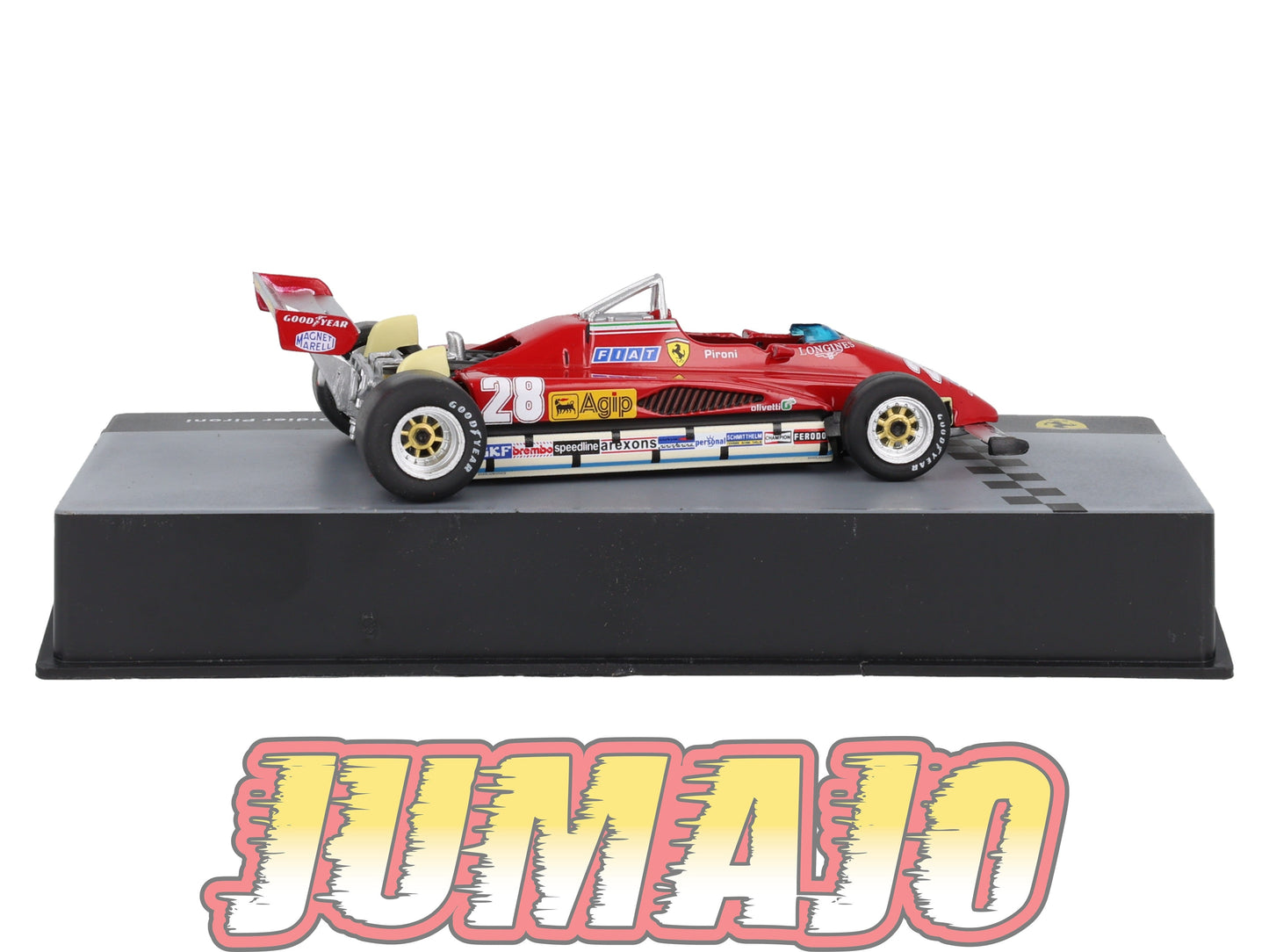 F1F21 Voiture 1/43 CENTAURIA Formule 1 FERRARI 126C2 #28 1982 Didier Pironi