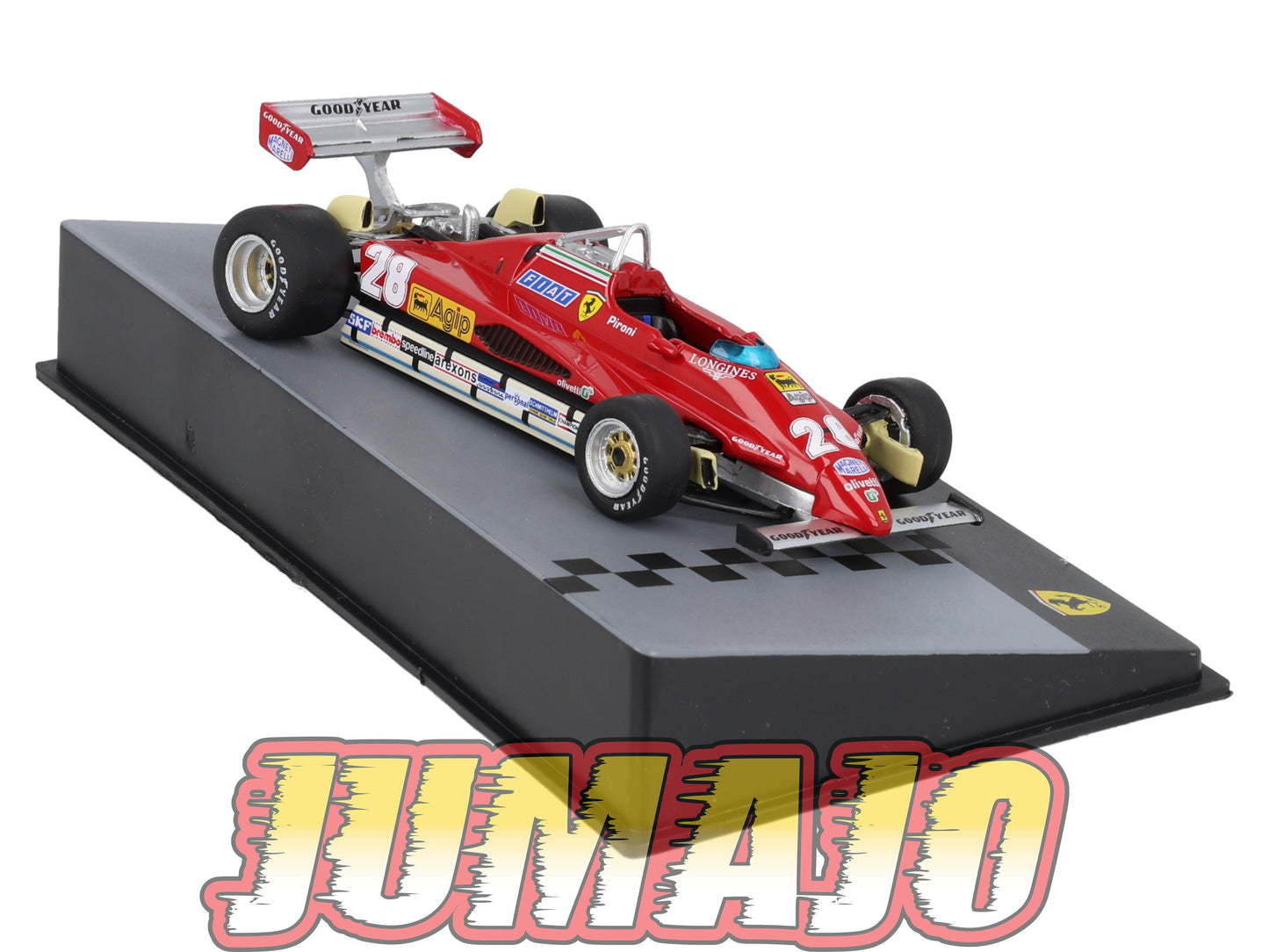 F1F21 Voiture 1/43 CENTAURIA Formule 1 FERRARI 126C2 #28 1982 Didier Pironi