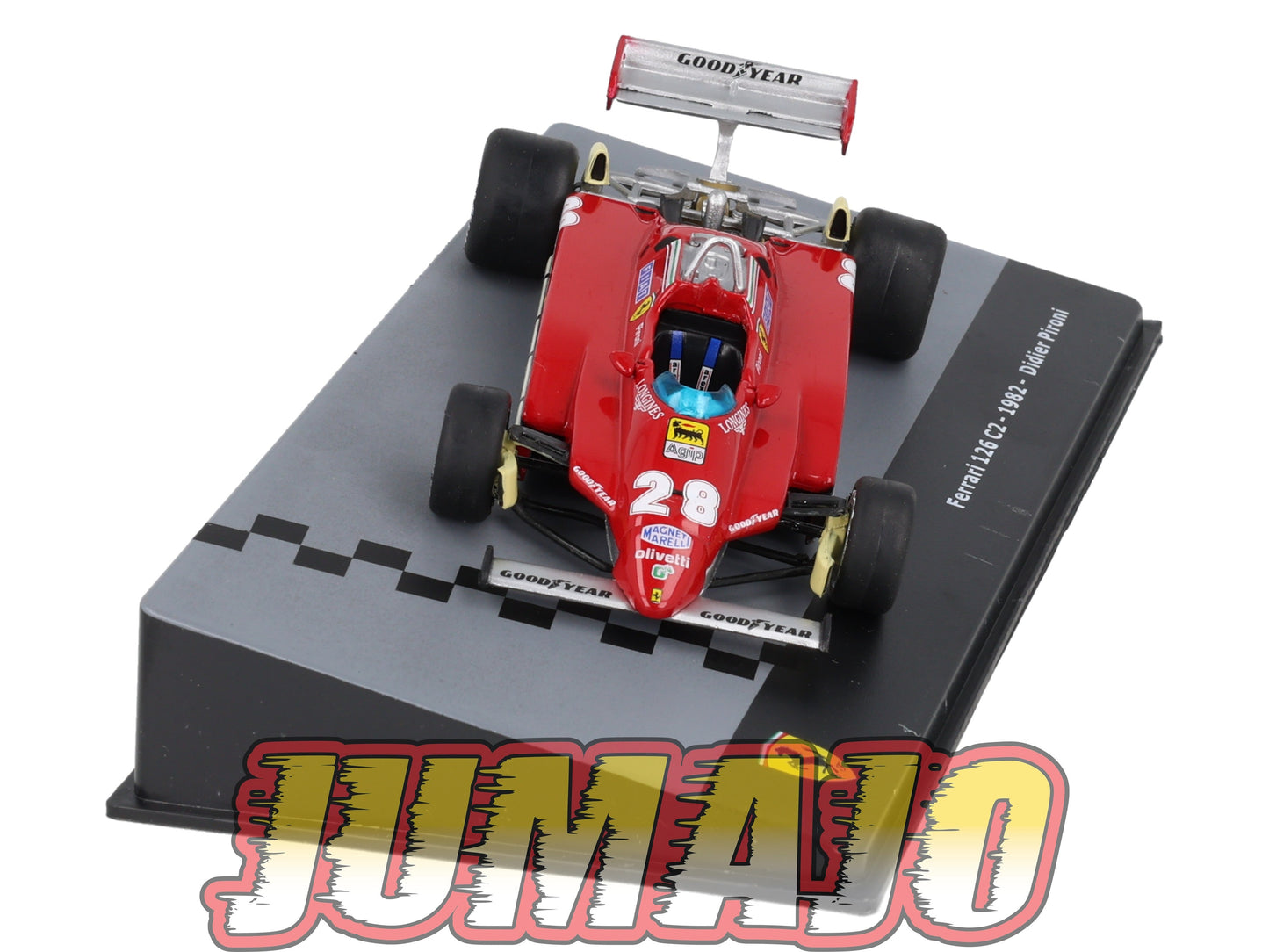 F1F21 Voiture 1/43 CENTAURIA Formule 1 FERRARI 126C2 #28 1982 Didier Pironi
