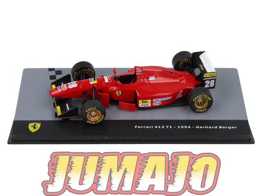 F1F26 Voiture 1/43 CENTAURIA Formule 1 FERRARI 412 T1B #28 1994 Gerhard Berger
