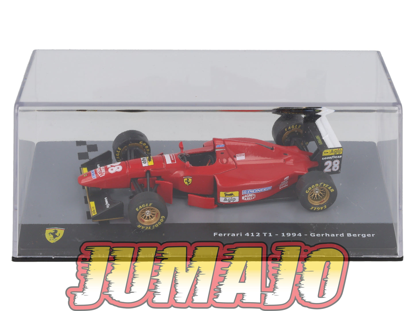 F1F26 Voiture 1/43 CENTAURIA Formule 1 FERRARI 412 T1B #28 1994 Gerhard Berger