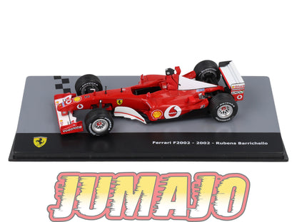 F1F27 Voiture 1/43 CENTAURIA Formule 1 FERRARI F2002 2002 Rubens Barrichello