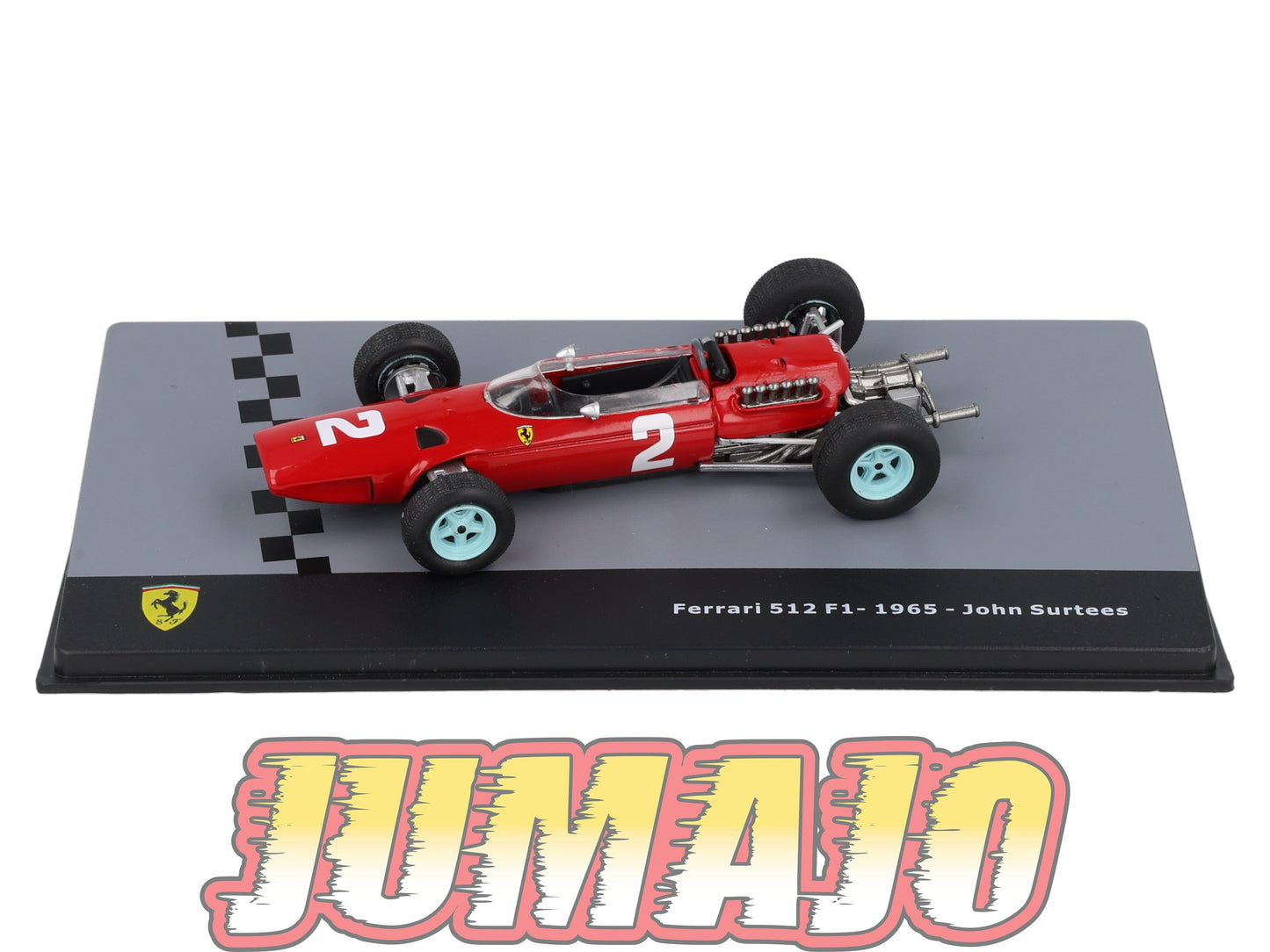 F1F28 Voiture 1/43 CENTAURIA Formule 1 FERRARI 512 F1 #2 1965 John Surtees