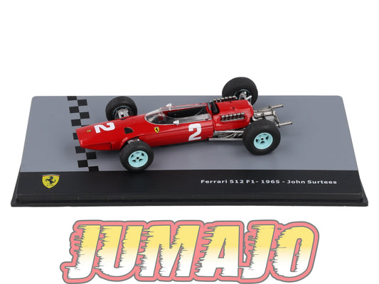 F1F28 Voiture 1/43 CENTAURIA Formule 1 FERRARI 512 F1 #2 1965 John Surtees