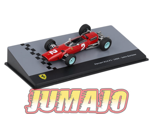 F1F28 Voiture 1/43 CENTAURIA Formule 1 FERRARI 512 F1 #2 1965 John Surtees