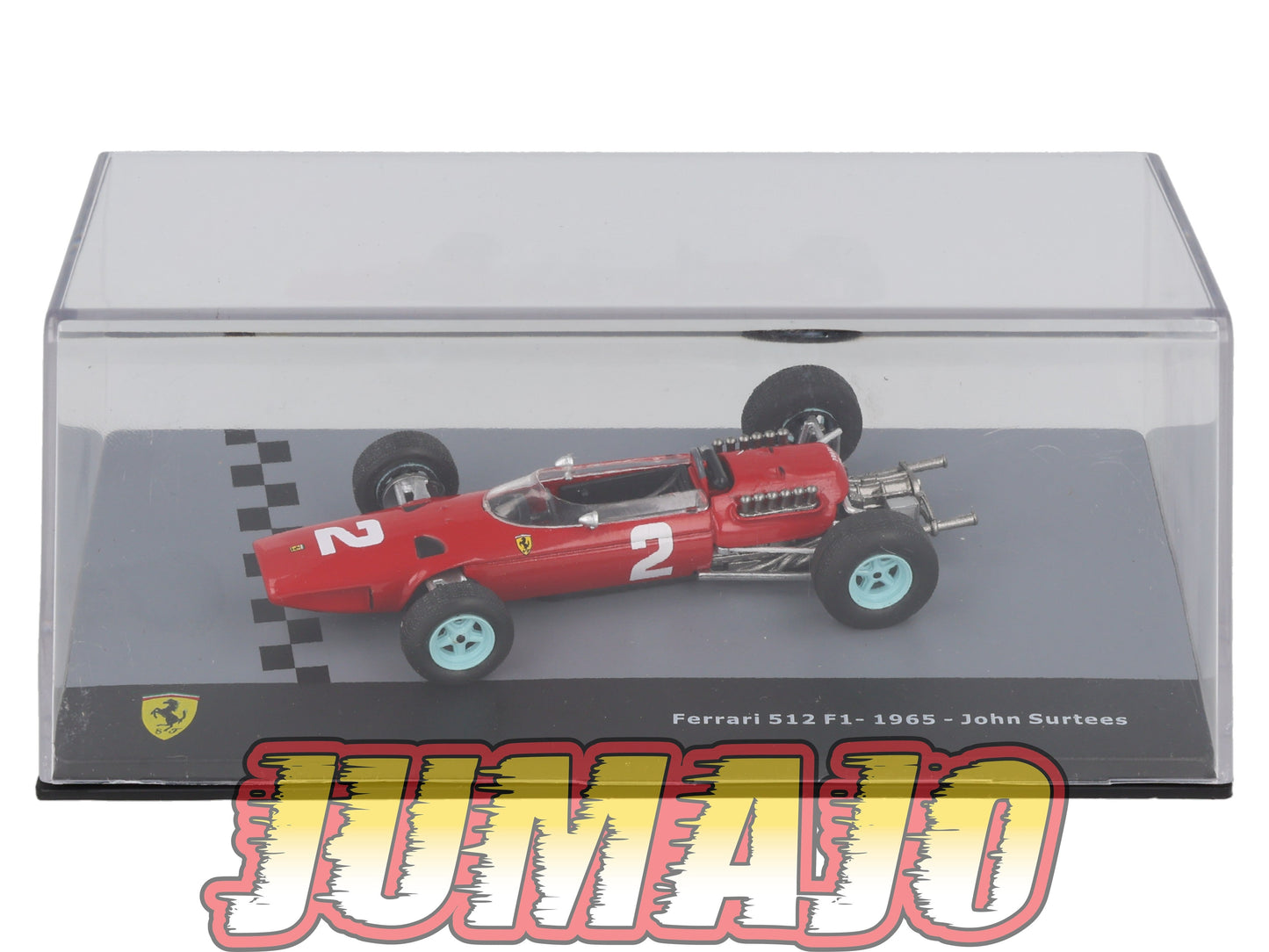F1F28 Voiture 1/43 CENTAURIA Formule 1 FERRARI 512 F1 #2 1965 John Surtees