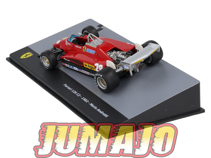 F1F33 Voiture 1/43 CENTAURIA Formule 1 FERRARI 126 C2 #28 1982 Mario Andretti