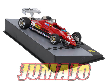 F1F33 Voiture 1/43 CENTAURIA Formule 1 FERRARI 126 C2 #28 1982 Mario Andretti