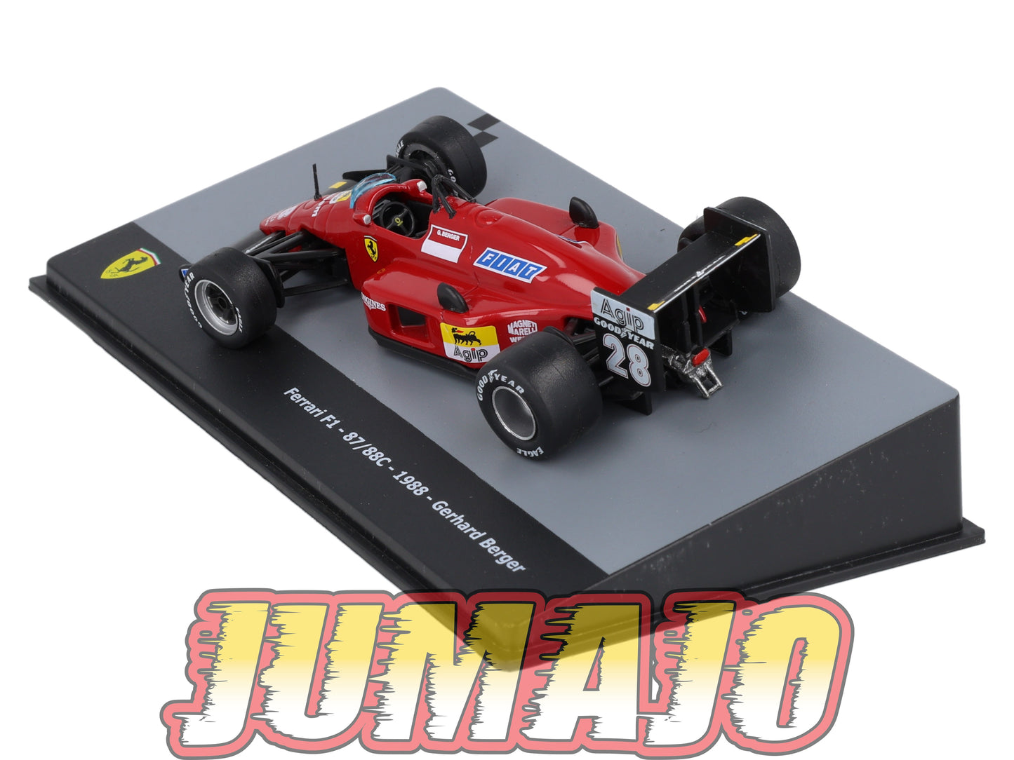 F1F36 Voiture 1/43 CENTAURIA Formule 1 Ferrari : FERRARI F1 87/88C 1988 #28 G.Berger
